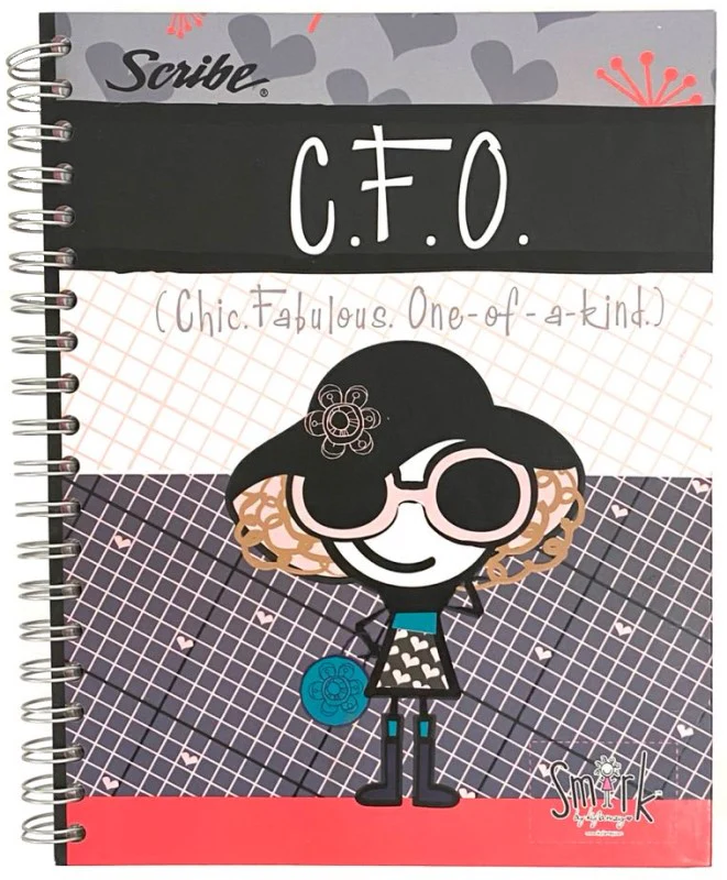 Cuaderno Profesional Espi Smirk Pasta Dura 100 hojas Raya Scribe® 1120 [Pieza]