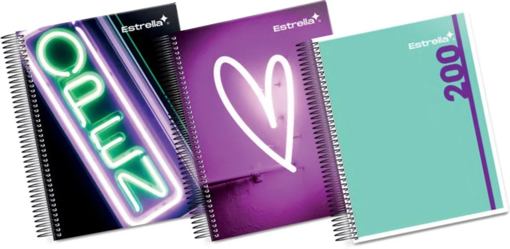 Cuaderno Profesional Espi Starmax 5 Materias 200 Hojas Raya Estrella® 200 [Pieza]
