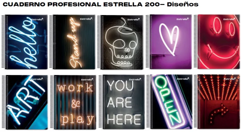 Cuaderno Profesional Espi Starmax 5 Materias 200 Hojas Raya Estrella® 200 [Pieza] - Image 2