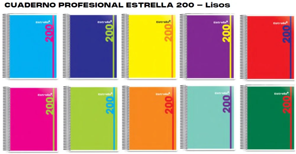 Cuaderno Profesional Espi Starmax 5 Materias 200 Hojas Raya Estrella® 200 [Pieza] - Image 3