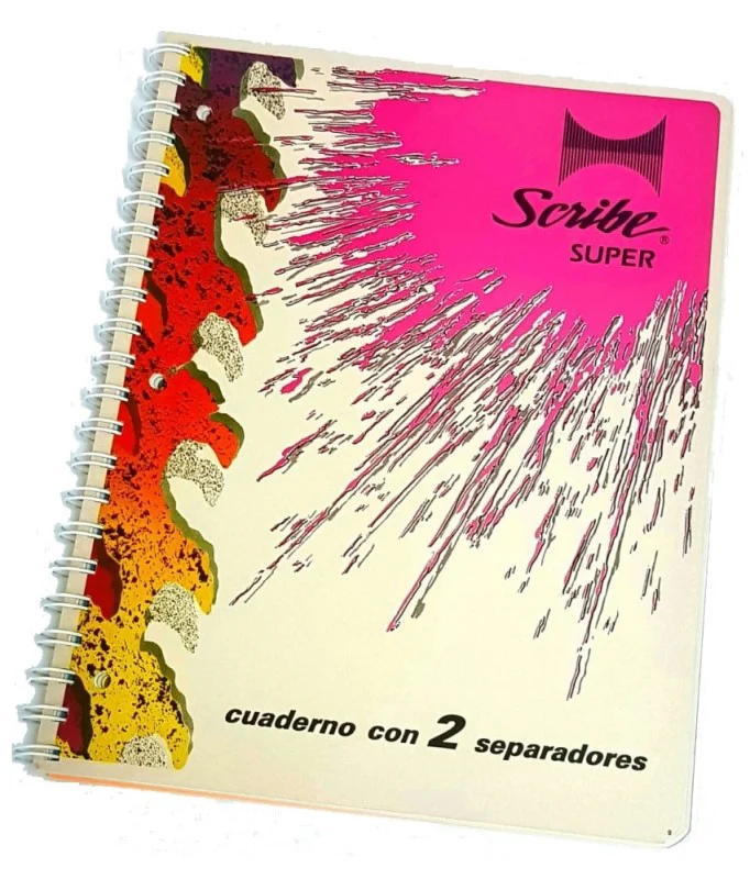 Cuaderno Profesional Espi Súper 2 Separadores 120 hojas Cuadro 7mm Scribe® [Pieza]