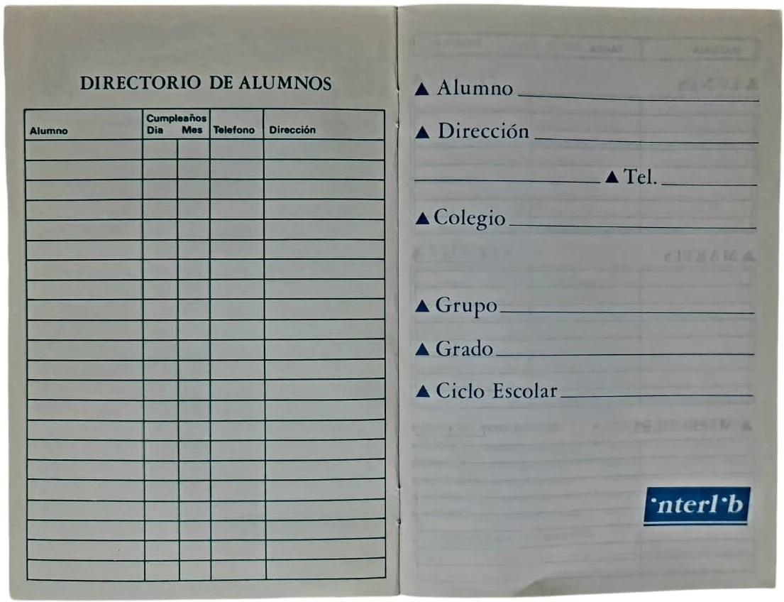 Cuaderno Registro Tareas 38 Paginas 14×21cm interlib® 0386 [Pieza] - Image 3