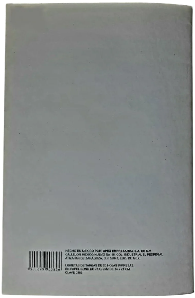 Cuaderno Registro Tareas 38 Paginas 14×21cm interlib® 0386 [Pieza] - Image 5