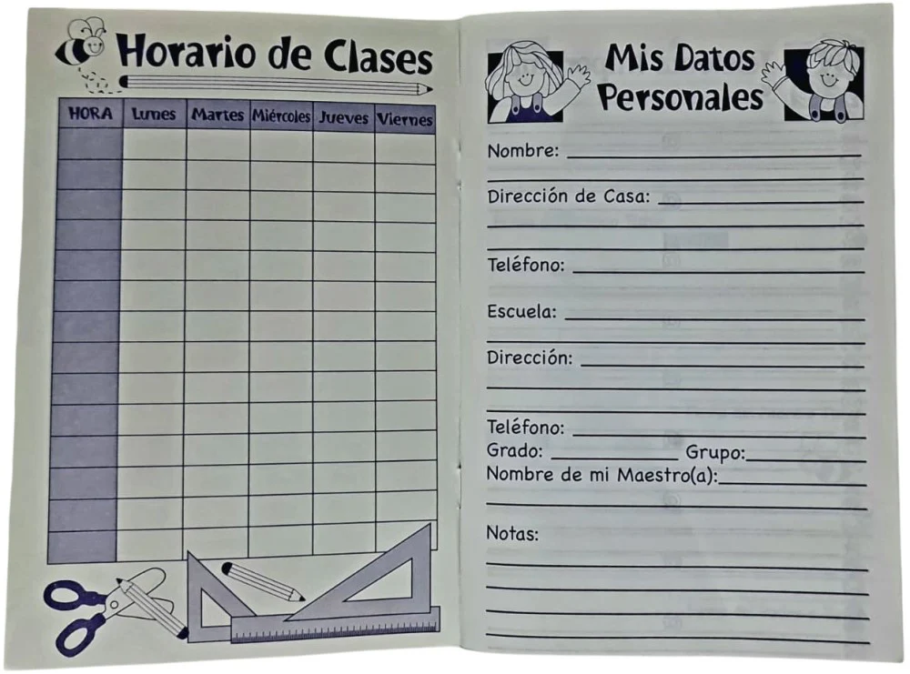 Cuaderno Registro Tareas 40 Paginas 14×20½cm Padi® 301 [Pieza] - Image 2