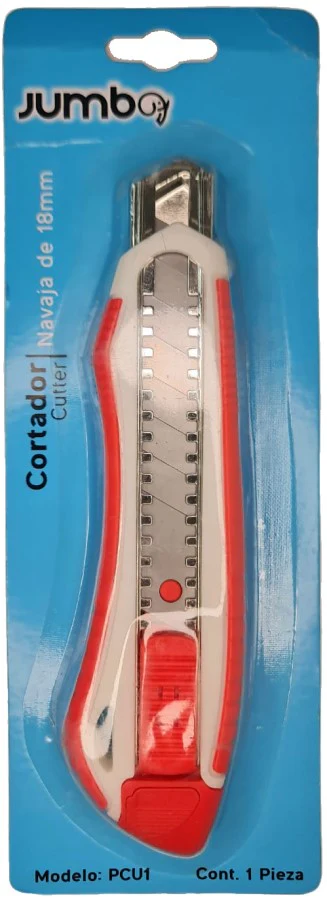 Cuchilla Retráctil Alma Metal-Plástico Grande18mm Jumbo® PCU1 [Pieza] - Image 2