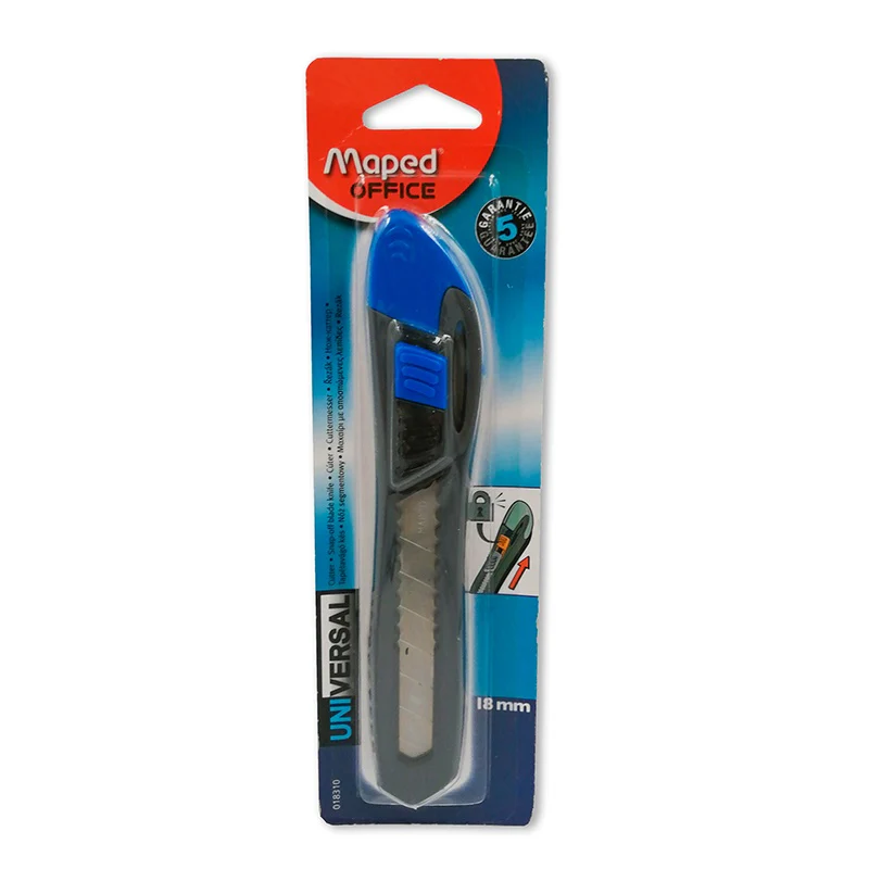 Cuchilla Retráctil Maxi Cuter Grande18mm Maped® 501801 [Pieza]