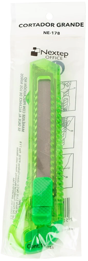 Cuchilla Retráctil Plástico Grande18mm Nextep® NE-178 [Pieza] - Image 2