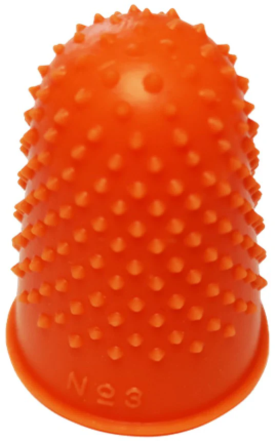 Dedal de Silicon Naranja Nº3 Nextep® NE-019T [Pieza]