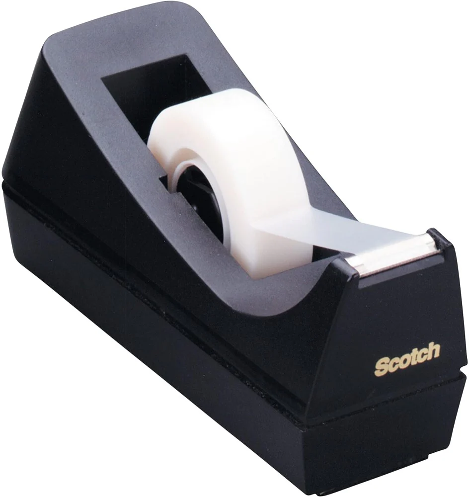 Despachador p/Cinta Escritorio Negro 12a19mm×33m 16cm 445g 3M® C-38 NA BLK [Pieza] - Image 2