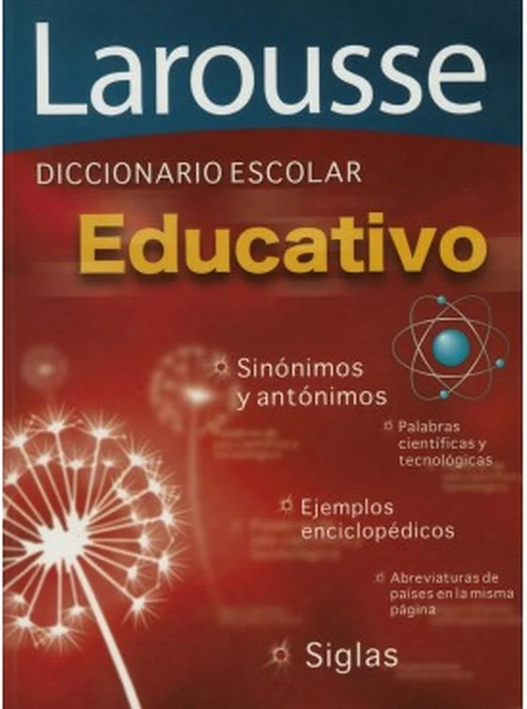 Diccionario Escolar Educativo Español 13×18cm Larousse® 1122 [Pieza]