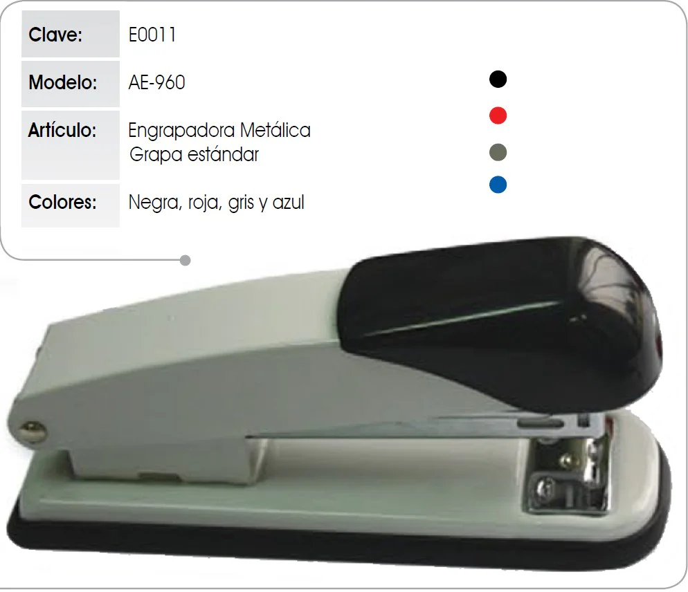Engrapadora ½ Tira Metálica AE-960 Dignox® E0011 [Pieza]