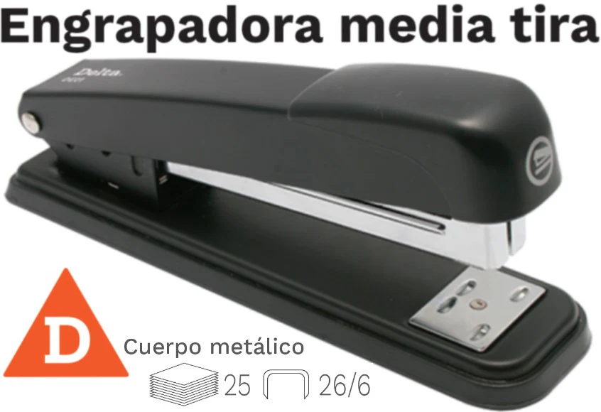Engrapadora ½ Tira Metálica Delta® DE01 [Pieza]