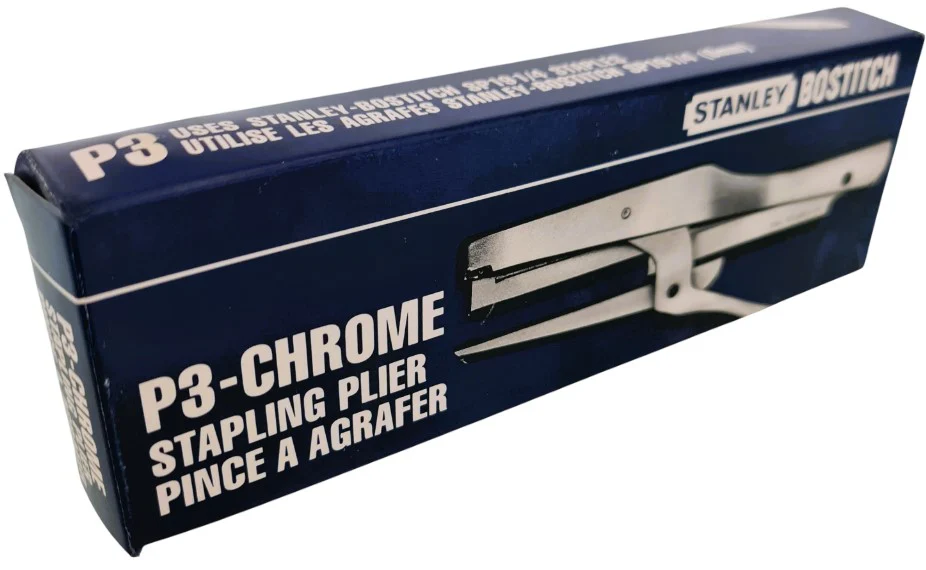 Engrapadora de Pinza Usa Grapa SP19 ¼ Bostitch® P3-CHROME [Pieza] - Image 3