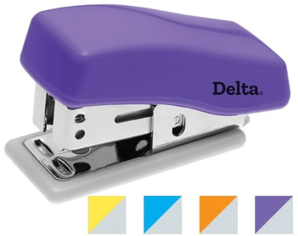 Engrapadora Mini c/Grapas 500 Escolar STD Delta® DE04 [Pieza]