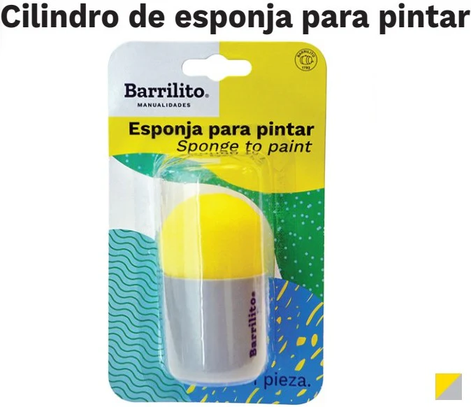 Esponja p/Pintar Cilindro Barrilito® EC-40 [Pieza]