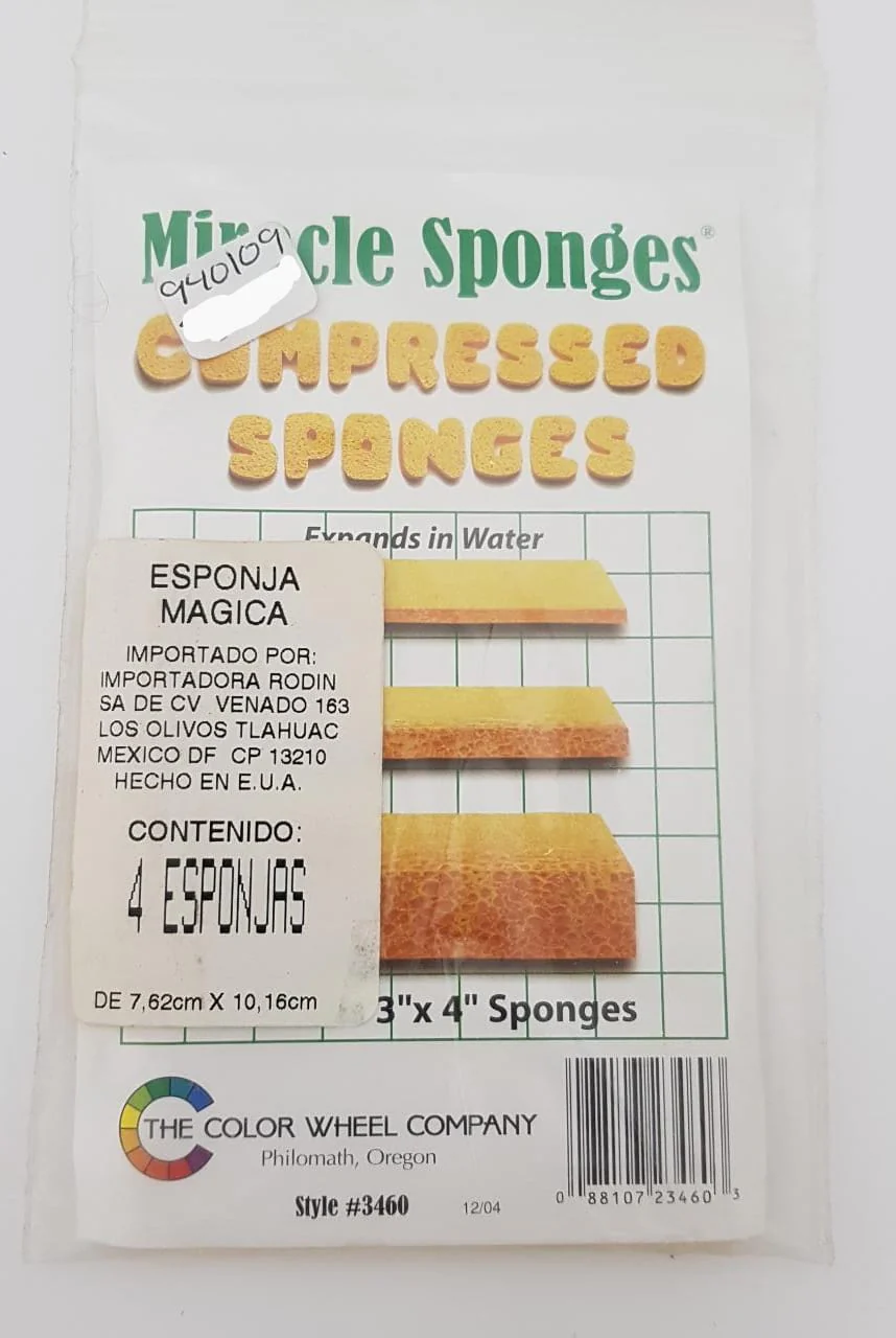 Esponja p/Pintar Mágica Bolsa c/5 Rodin® [Caja]