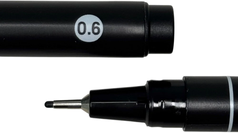 Estilógrafo Desechable  Negro Design Liner MANNY® [Pieza] - Image 18
