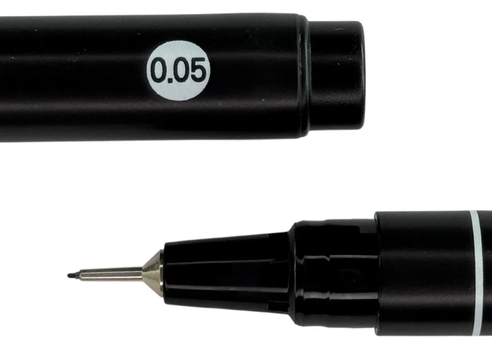 Estilógrafo Desechable  Negro Design Liner MANNY® [Pieza] - Image 2