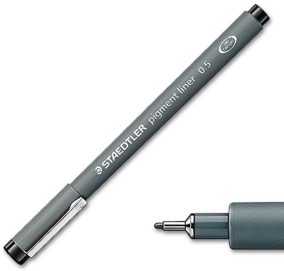 Estilógrafo Desechable  Negro pigment liner Staedtler® [Pieza] - Image 11