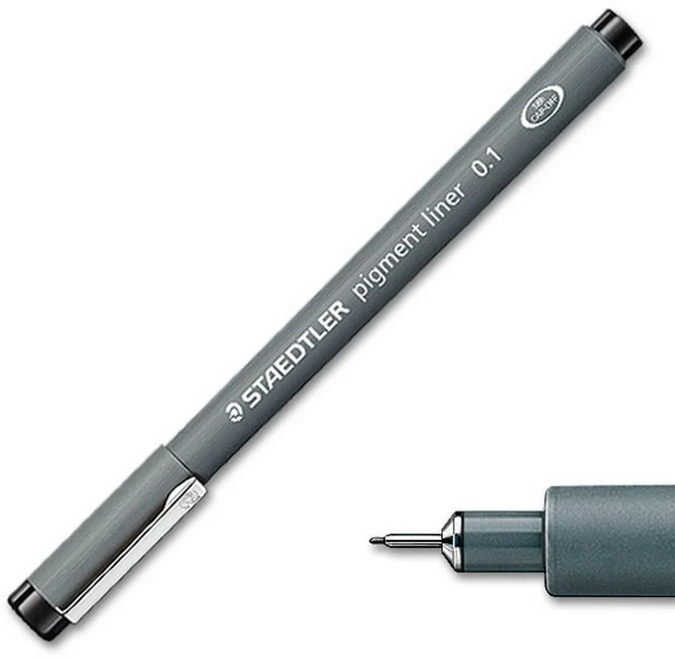 Estilógrafo Desechable  Negro pigment liner Staedtler® [Pieza] - Image 3