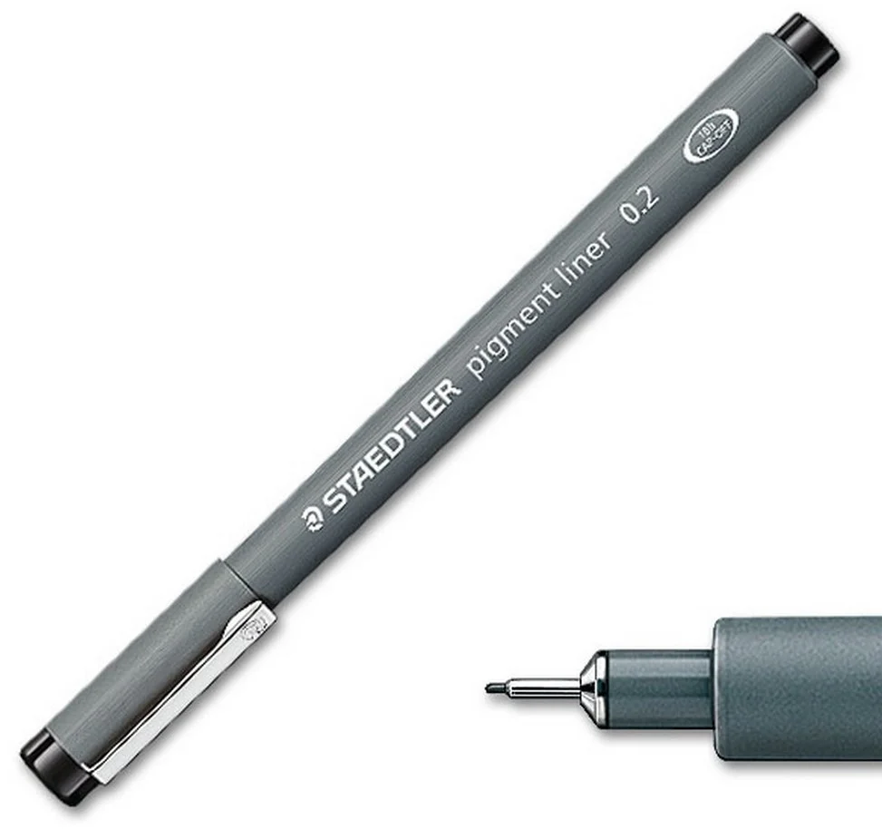 Estilógrafo Desechable  Negro pigment liner Staedtler® [Pieza] - Image 5