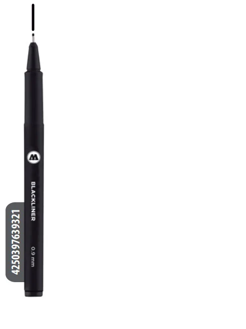 Estilógrafo  Negro Molotow Blackliner MOLOTOW™ [Pieza] - Image 15