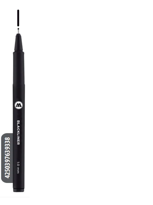 Estilógrafo  Negro Molotow Blackliner MOLOTOW™ [Pieza] - Image 17