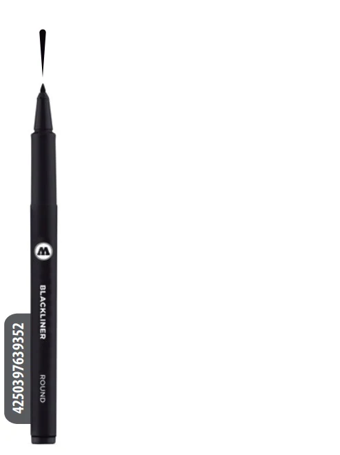 Estilógrafo  Negro Molotow Blackliner MOLOTOW™ [Pieza] - Image 21