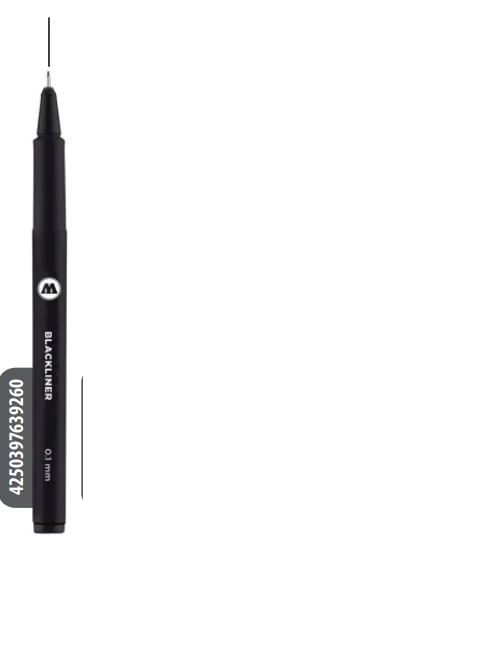 Estilógrafo  Negro Molotow Blackliner MOLOTOW™ [Pieza] - Image 3