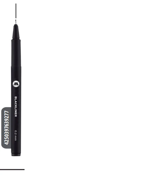 Estilógrafo  Negro Molotow Blackliner MOLOTOW™ [Pieza] - Image 5