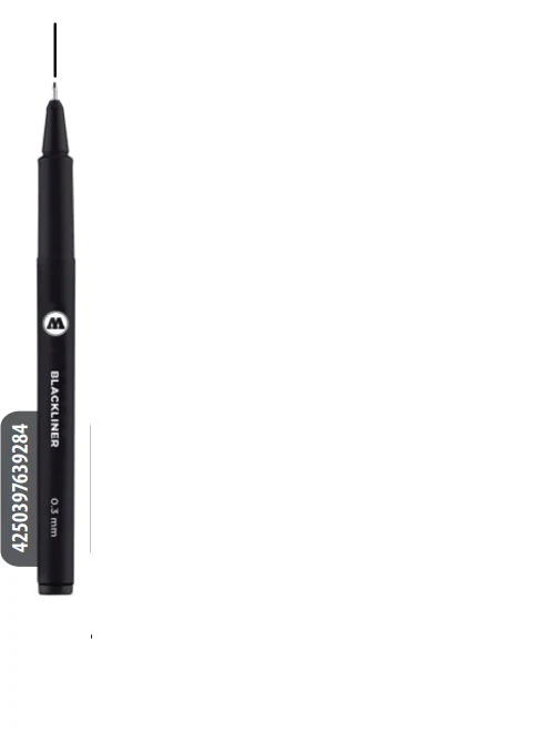 Estilógrafo  Negro Molotow Blackliner MOLOTOW™ [Pieza] - Image 7