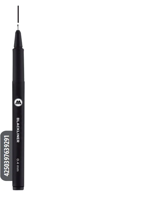 Estilógrafo  Negro Molotow Blackliner MOLOTOW™ [Pieza] - Image 9