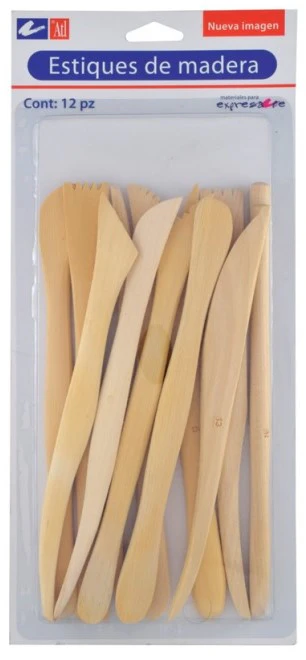Estiques p/Modelar de Madera c/12 Alt® [Paquete] - Image 2