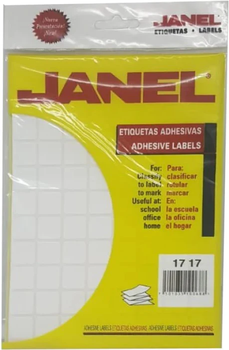 Etiqueta Adhesiva Clásica Janel® [Bolsa] - Image 10