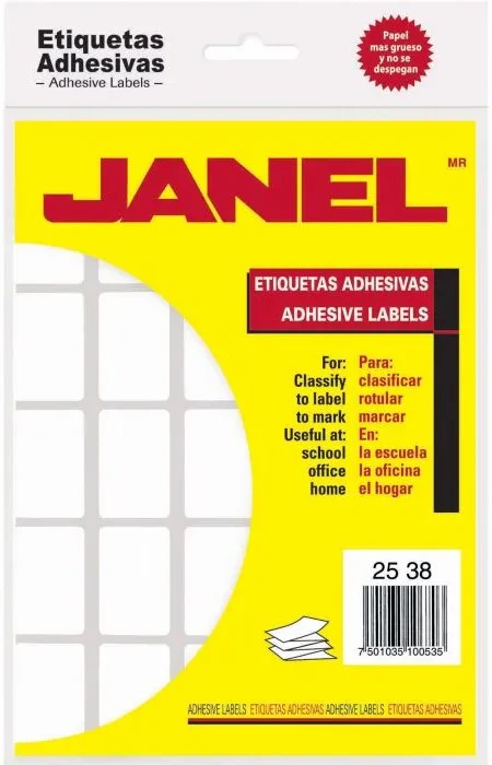 Etiqueta Adhesiva Clásica Janel® [Bolsa] - Image 14