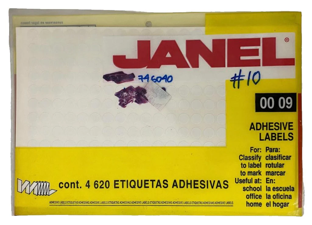 Etiqueta Adhesiva Clásica Janel® [Bolsa] - Image 17
