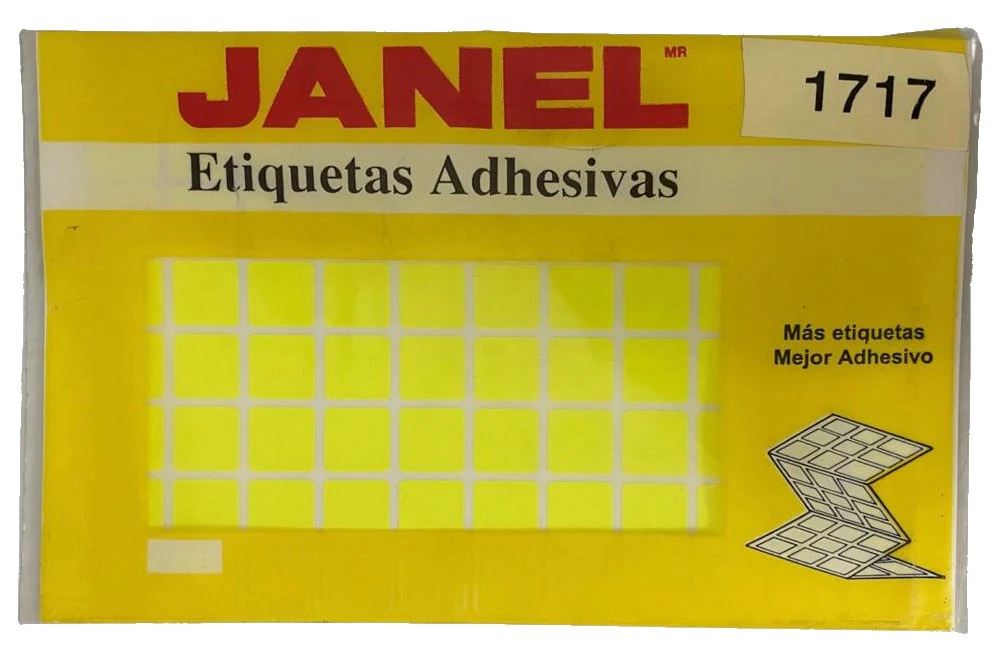Etiqueta Adhesiva Clásica Janel® [Bolsa] - Image 2