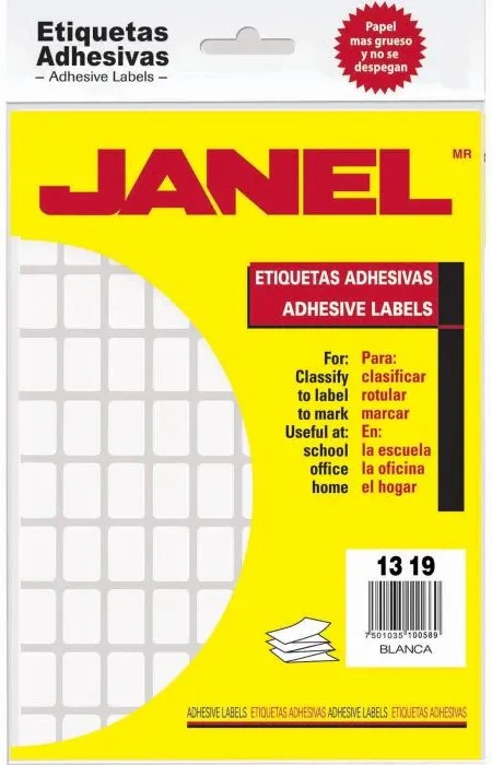Etiqueta Adhesiva Clásica Janel® [Bolsa] - Image 25