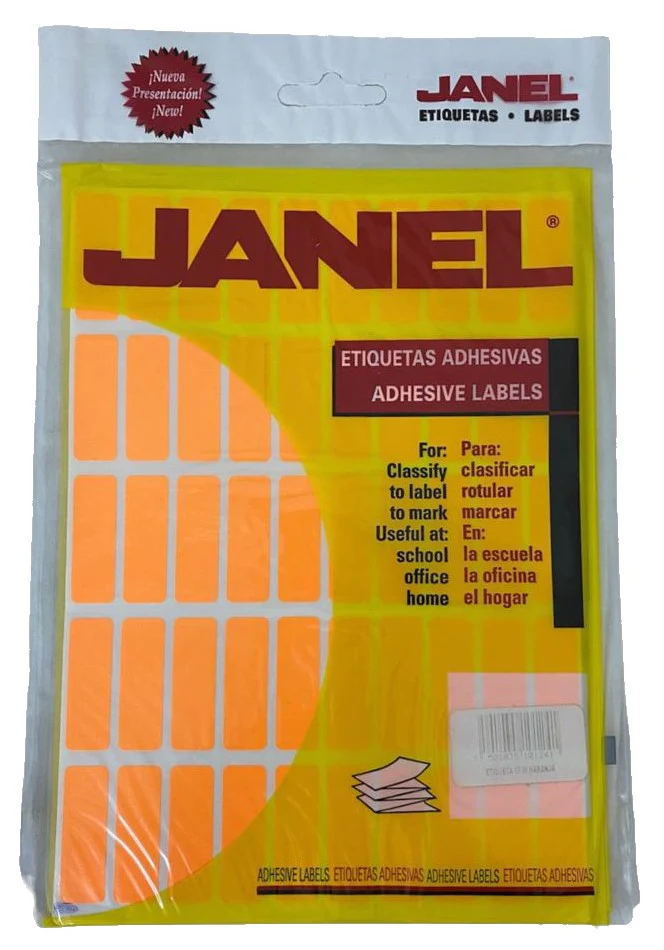 Etiqueta Adhesiva Clásica Janel® [Bolsa] - Image 34
