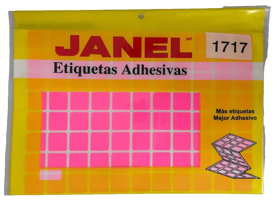 Etiqueta Adhesiva Clásica Janel® [Bolsa] - Image 39