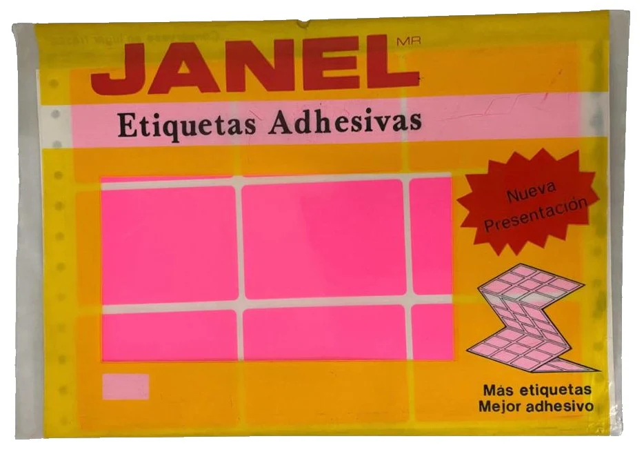 Etiqueta Adhesiva Clásica Janel® [Bolsa] - Image 43
