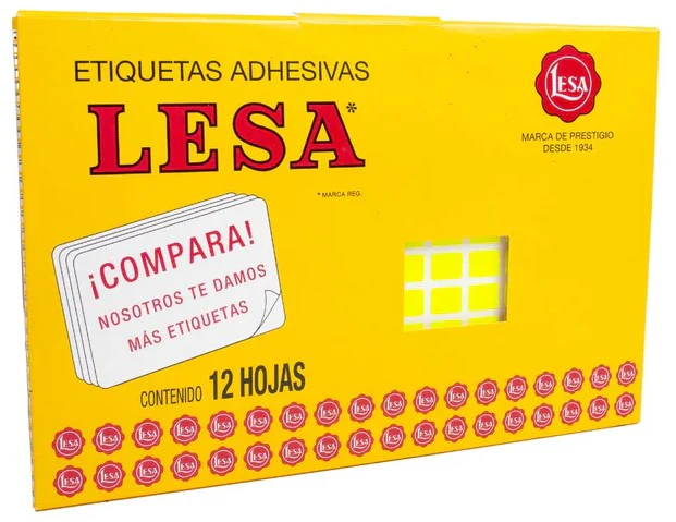 Etiqueta Adhesiva Clásica Lesa® [Pieza]