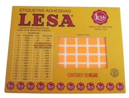 Etiqueta Adhesiva Clásica Lesa® [Pieza] - Image 4