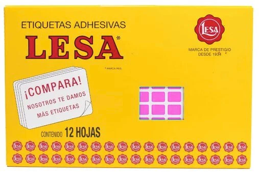 Etiqueta Adhesiva Clásica Lesa® [Pieza] - Image 9