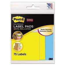 Etiqueta Adhesiva Post-It® Removible 75hjs Azul-Amarillo 2.9×2.9" 3M® 2900-BY [Pieza] - Image 2