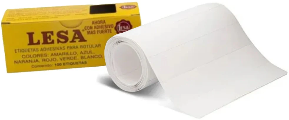 Etiqueta p/Fólder  Rollo  85×17mm  c/100 Lesa® [Pieza] - Image 11