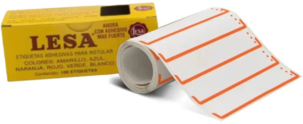 Etiqueta p/Fólder  Rollo  85×17mm  c/100 Lesa® [Pieza] - Image 13