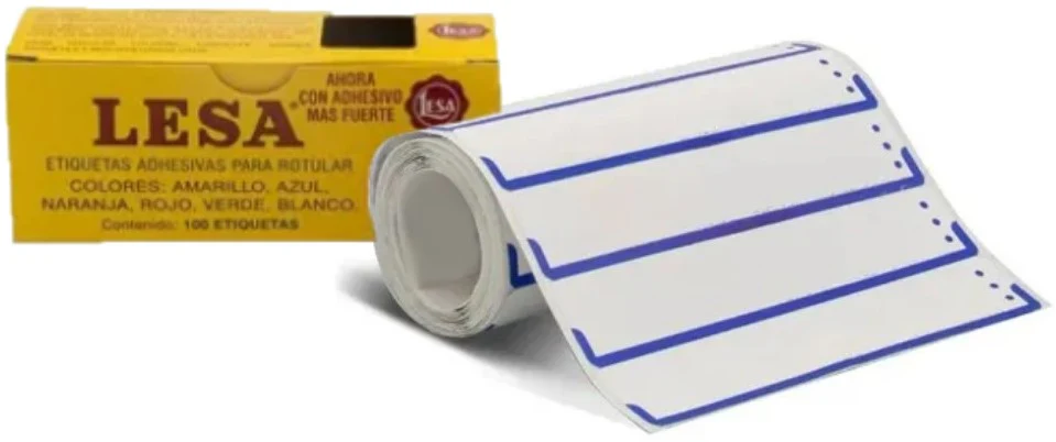 Etiqueta p/Fólder  Rollo  85×17mm  c/100 Lesa® [Pieza] - Image 9