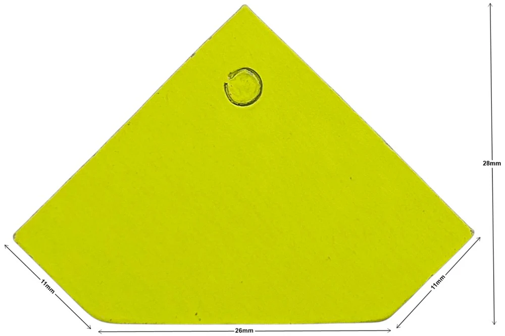 Etiqueta p/Precios c/Hilo Forma Diamante c/100 Proesa® [Bolsa] - Image 8