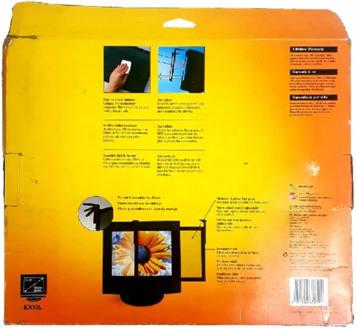 Filtro p/Monitor CRT Anti-Reflejo 14-15" 3M® EX-10L [Pieza] - Image 2